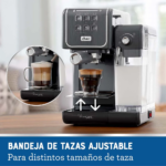 Cafetera OSTER de 5 Tazas de Capacidad PrimaLatte Touch Negro BVSTEM6801M - Imagen 8