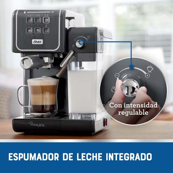 Cafetera OSTER de 5 Tazas de Capacidad PrimaLatte Touch Negro BVSTEM6801M - Imagen 10