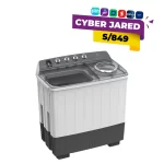 Lavadora Semiautomática White-Westinghouse de 13kg con Doble Tina y Centrifugado Air Dry (WWTM13M2XSWW)