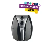 Freidora de Aire de 4 Litros OSTER Negro CKSTAF40M