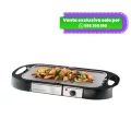 Plancha Freidora Plegable OSTER Biocerámica Negro CKSTGR3008