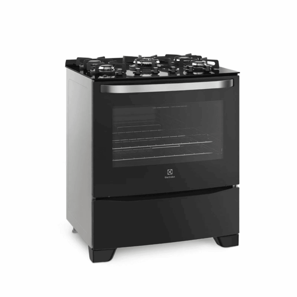 Cocina A Gas con 5 Quemadores Electrolux Negra 76GS - Imagen 2