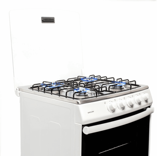 Cocina a Gas 4 Quemadores Indurama BARCELONA - Blanco - Imagen 2