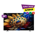 Televisor QLED 4K TCL de 85" 85C655