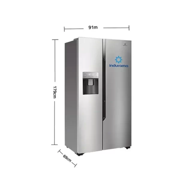 Refrigeradora Indurama de 535 Litros Side by Side RI-799DH - Imagen 2