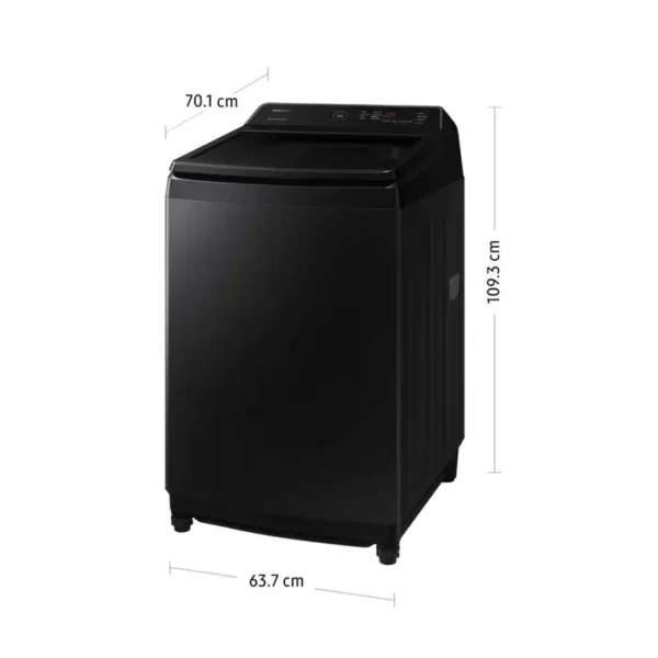 Lavadora de 19Kg SAMSUNG Ecobubble Negro WA19CG6441BV - Imagen 2