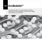 Lavadora de 19Kg SAMSUNG Ecobubble Negro WA19CG6441BV - Imagen 6