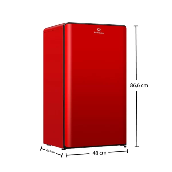 Frigobar de 90L INDURAMA Rojo RI-109R - Imagen 3