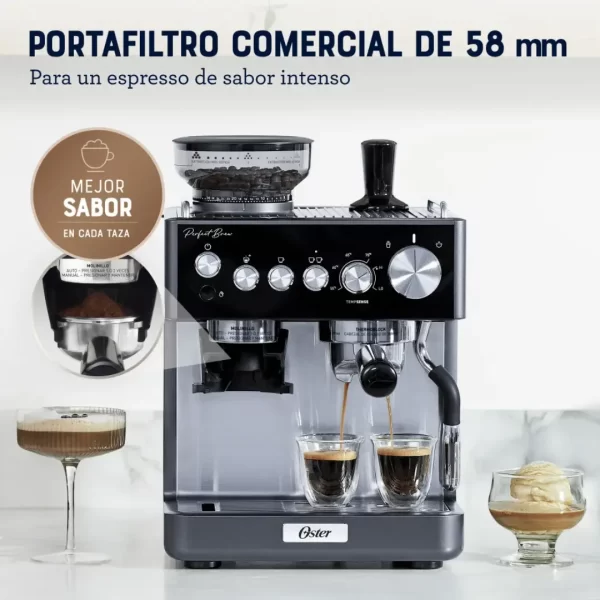 Cafetera para Espresso OSTER Perfect Brew BVSTEM7301-053 - Imagen 5