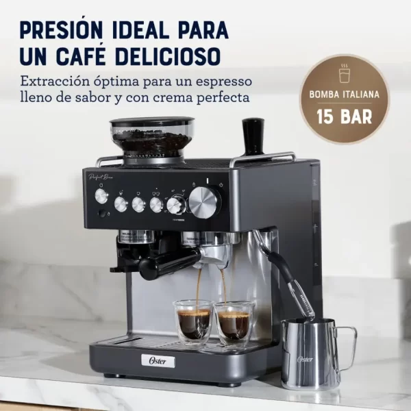 Cafetera para Espresso OSTER Perfect Brew BVSTEM7301-053 - Imagen 4