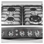 Cocina a Gas 24" Indurama de 4 Quemadores Florencia - Inoxidable - Imagen 2