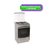 Cocina Navarra Espacio Indurama 3 -24 Pulgadas- Gris