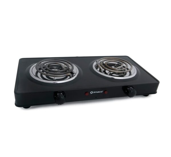 Cocina Eléctrica de 2 Hornillas IMACO HP1400 - Imagen 2
