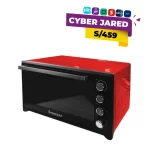 Horno Eléctrico de 60L FINEZZA Rojo FZ-3060HE