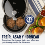Freidora de Aire de 4 Litros OSTER Negro CKSTAF40M - Imagen 4