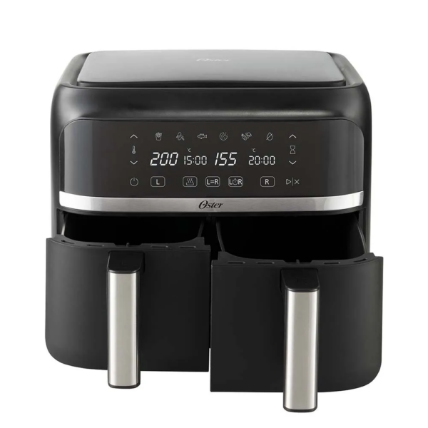 Freidora de aire Dual Oster de 7.6 Lts CKSTAF7MCDDF – Negro - Imagen 2
