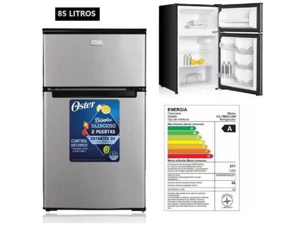 Frigobar de 85L OSTER OS-PMB233BV - Imagen 5