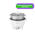 Arrocera Multiuso de 1.8 Litros FINEZZA Blanco FZ-640