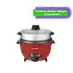 Arrocera Multiuso FINEZZA FZ-650R 2.2 Lts – Rojo