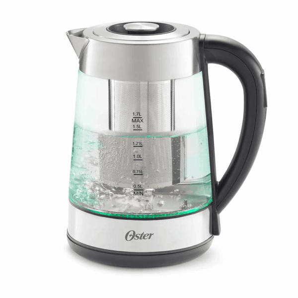 Hervidor Eléctrico OSTER de Vidrio con 1.7 Litros BVSTKT8990 - Imagen 5