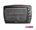 Horno Eléctrico de 65 Litros FINEZZA 2000W Rojo FZ-3065HE - Imagen 4