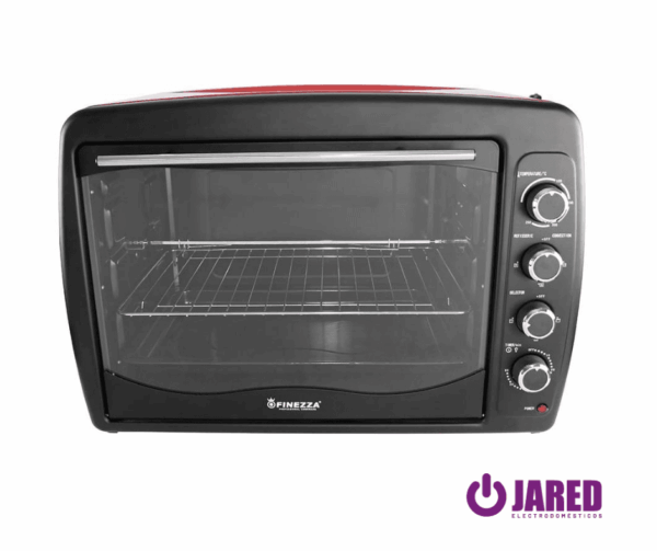 Horno Eléctrico de 65 Litros FINEZZA 2000W Rojo FZ-3065HE - Imagen 4