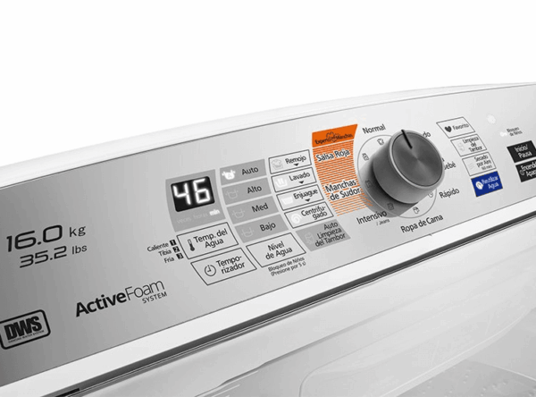 Lavadora Panasonic NA-F160H7WRH 16 kg Blanco - Imagen 5