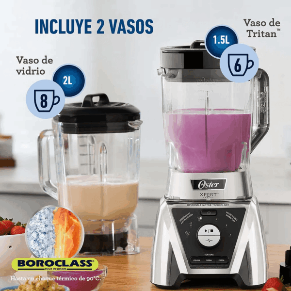 Licuadora Oster Xpert Series BLST3BCAG y Accesorios - Imagen 4