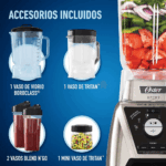 Licuadora Oster Xpert Series BLST3BCAG y Accesorios - Imagen 6