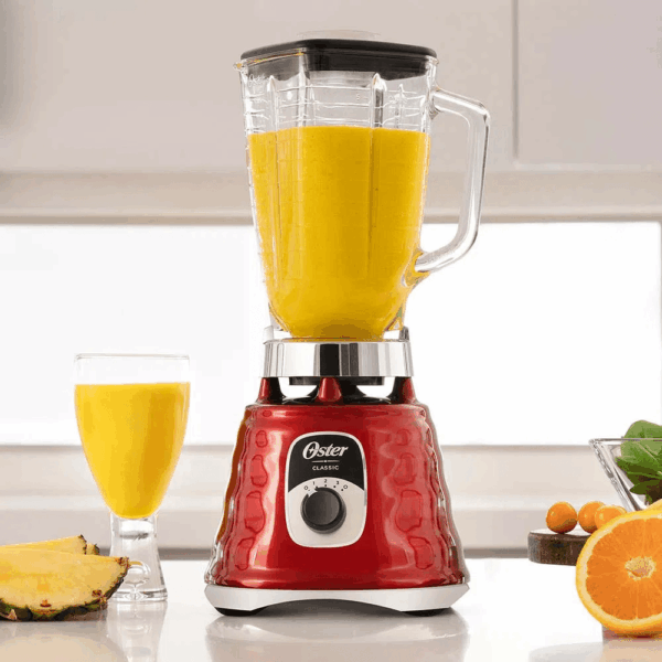 Licuadora Clásica Oster con Perilla de 3 velocidades BLST4126R + Cuchilla 4961 - Imagen 5