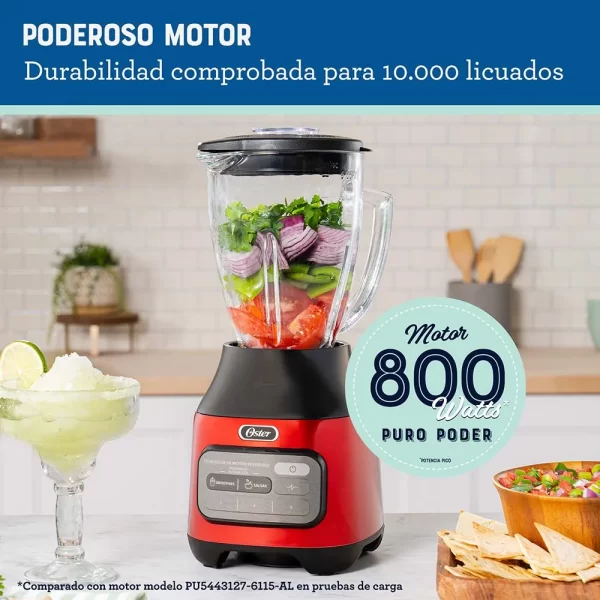Licuadora Oster BLSTPEG-CRT Con Tecnología Reversible - Imagen 4