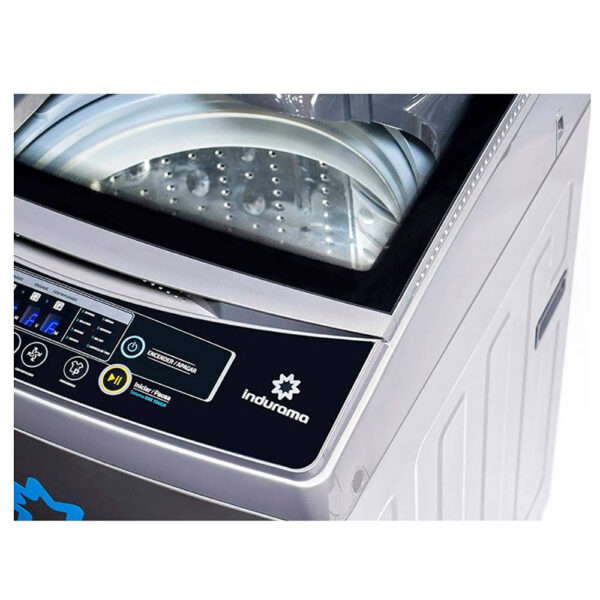 Lavadora Automática de 21Kg INDURAMA Cromada LRI-21CRI - Imagen 3