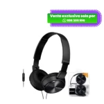 Audífonos Sony On Ear Con Micrófono MDR-ZX310APBCUC - Negro