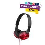 Audífono con Micrófono SONY Rojo MDRZX310APRCUC