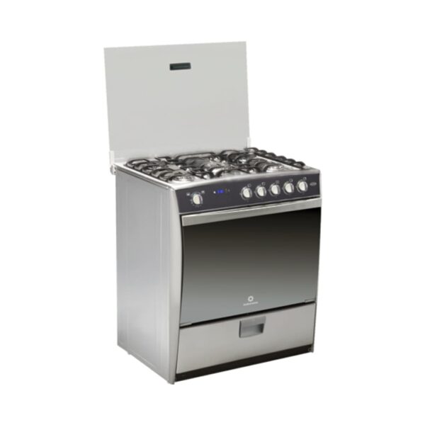 Cocina Indurama modelo Montecarlo de 32" con 5 Quemadores - inoxidable - Imagen 2