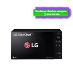 Microondas LG de 25 Litros Negro MS2536GIS