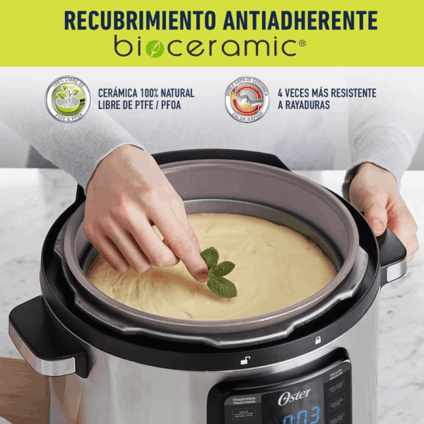 Multi Olla Rápida de 7.5 LItros OSTER  de 14 Funciones CKSTPCEC8801 - Imagen 6