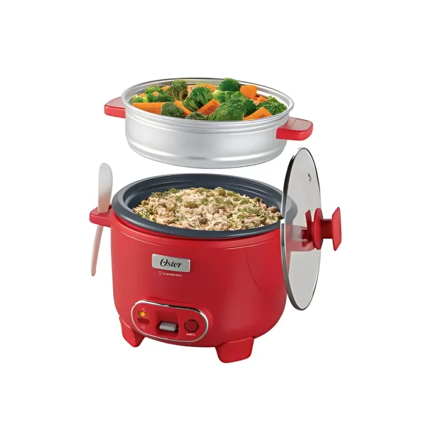 Arrocera de 10 Tazas OSTER DiamondForce Rojo CKSTRC10DFPNK - Imagen 2
