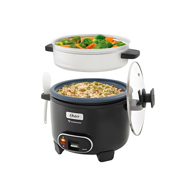 Arrocera de 10 Tazas OSTER DiamondForce Negro CKSTRC10DFBLK - Imagen 2