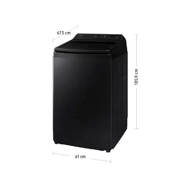 Lavadora de 13Kg SAMSUNG Ecobubble Negro WA13CG5441BV - Imagen 2