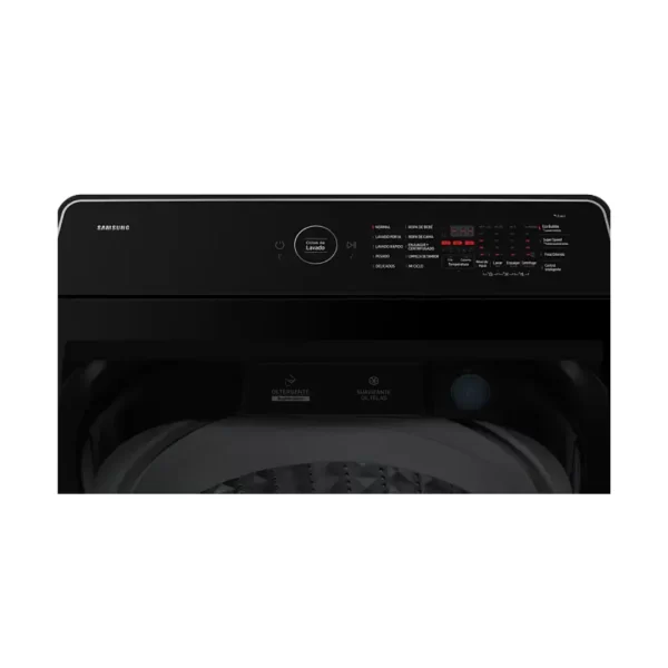 Lavadora de 19Kg SAMSUNG AI Wash EcoBubble Negra WA80F19S8BPE + HH1200 - Imagen 7