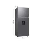 Refrigeradora de 384L SAMSUNG All Around Cooling Plata RT38DG6730S9PE - Imagen 3