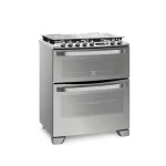 Cocina Pie Doble Horno Gas 5 Quemadores Electrolux Triple Llama 76 cm 76DXR-CL - Imagen 2