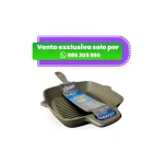 Sartén de Hierro Fundido Castaway para Asar OSTER 130014 01