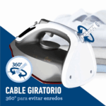 Plancha de Vapor OSTER con Tecnología Aerocerámica GCSTAC6901 - Imagen 4