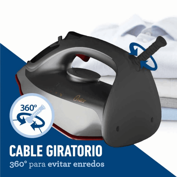 Plancha de Vapor OSTER con Tecnología Aerocerámica GCSTAC6953 - Imagen 3