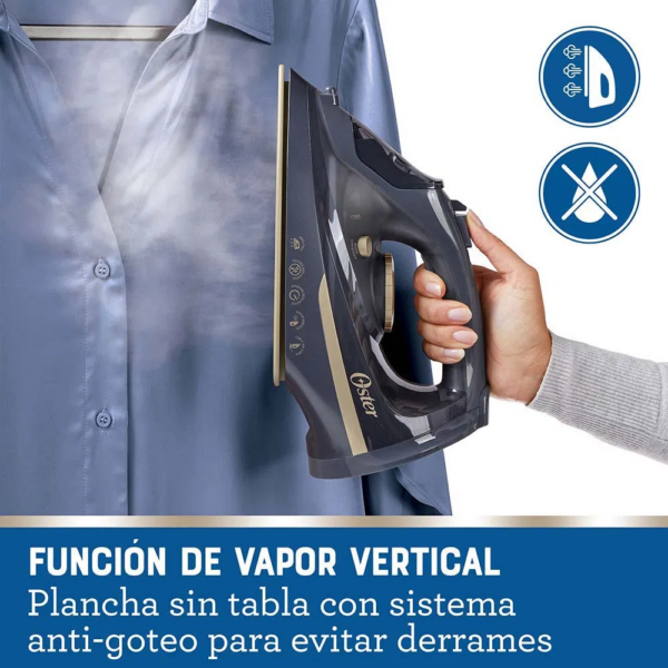 Plancha de Vapor OSTER Inalámbrica 2 en 1 GCSTCC5000 - Imagen 7