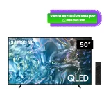 Televisor de 50" SAMSUNG QLED 4K Ultra HD Tizen OS Smart TV QN50Q60DAGXPE