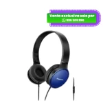 Audífono Panasonic Modelo urbano Rp-hf300me- Diseño Elegante Azul