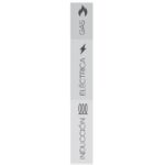 Juego de Ollas FINEZZA Antiadherente de 11 Piezas Negro FZ-1625T-2 - Imagen 3